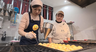 稲葉アナ考案コラボたこ焼き1