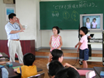 カメラマンの実演講義