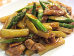 アスパラと豚肉のオイスター炒め アスパラと豚肉のオイスター炒め